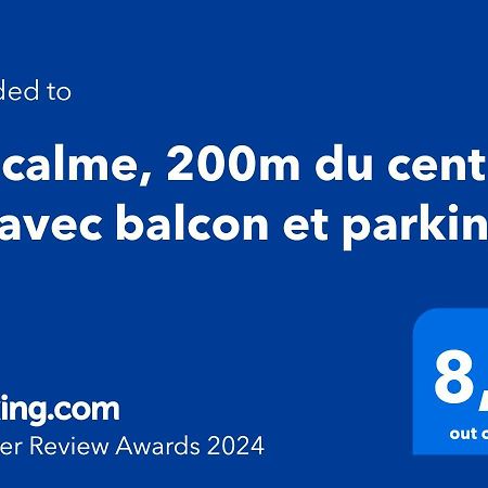Au Calme, 200M Du Centre T2 Avec Balcon Et Parking Apartment Cassis Exterior foto