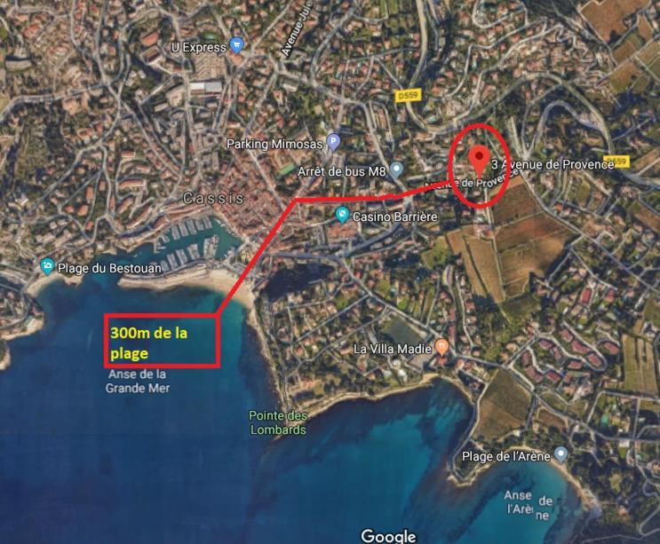 Au Calme, 200M Du Centre T2 Avec Balcon Et Parking Apartment Cassis Exterior foto
